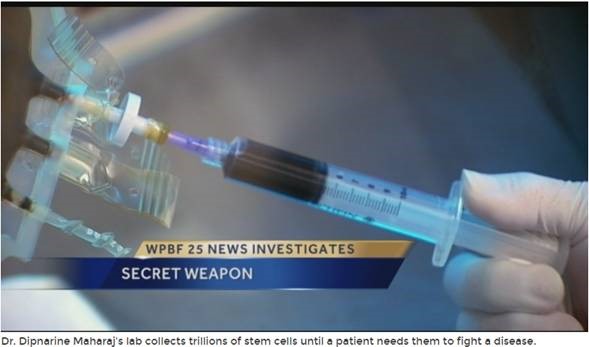 Maharaj Institute vaccine in news wpbf 25 news investigatives secret weapon Boynton Beach